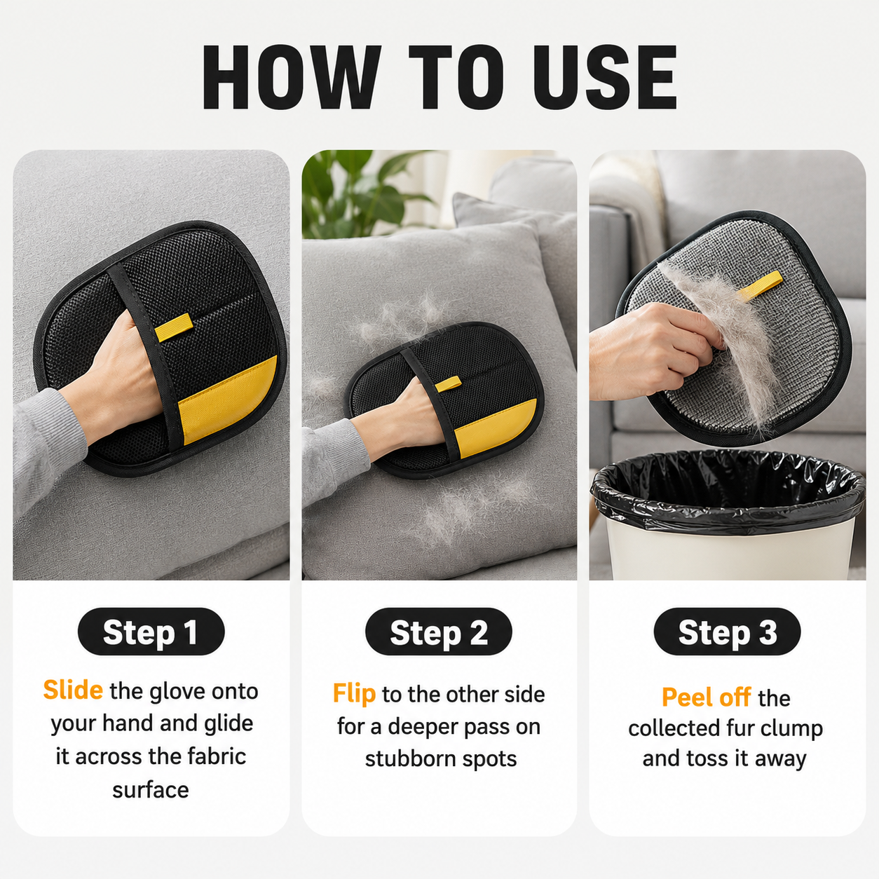 The FurAway Glove