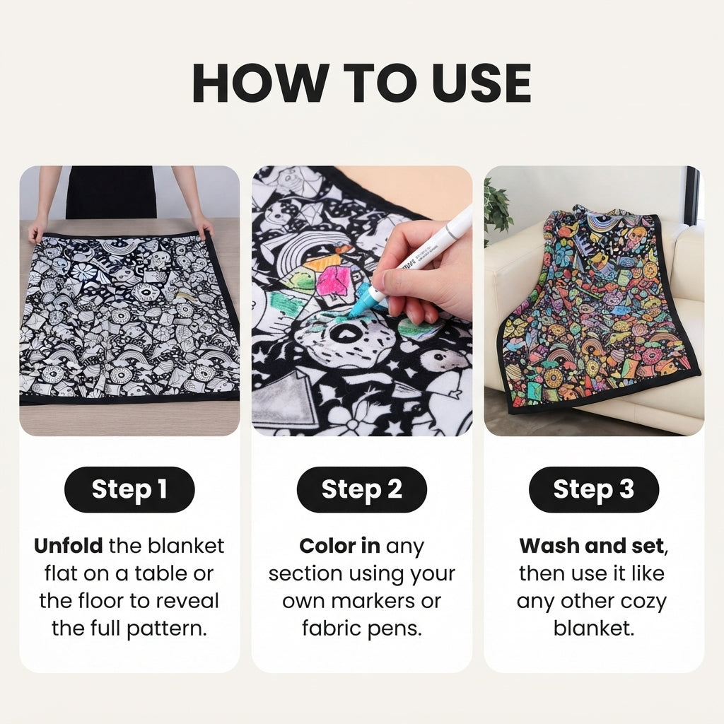 Venmo ColorWrap Blanket