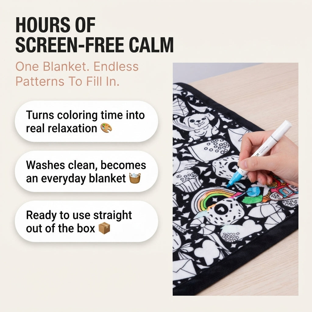 Venmo ColorWrap Blanket